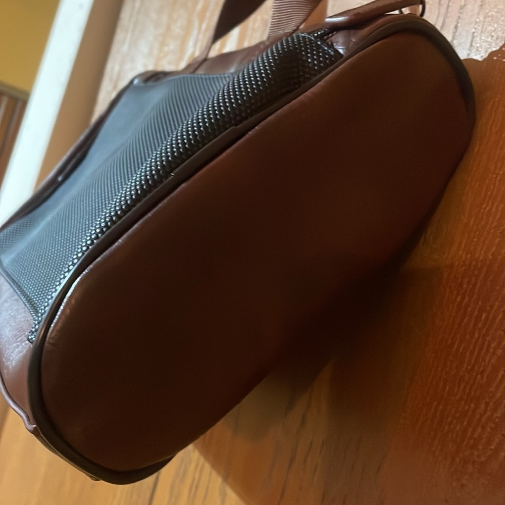 PENGUIN Munsingwear Men's Hanging Toiletry Travel Shave Kit Case Bag Brown - Picture 8 of 13